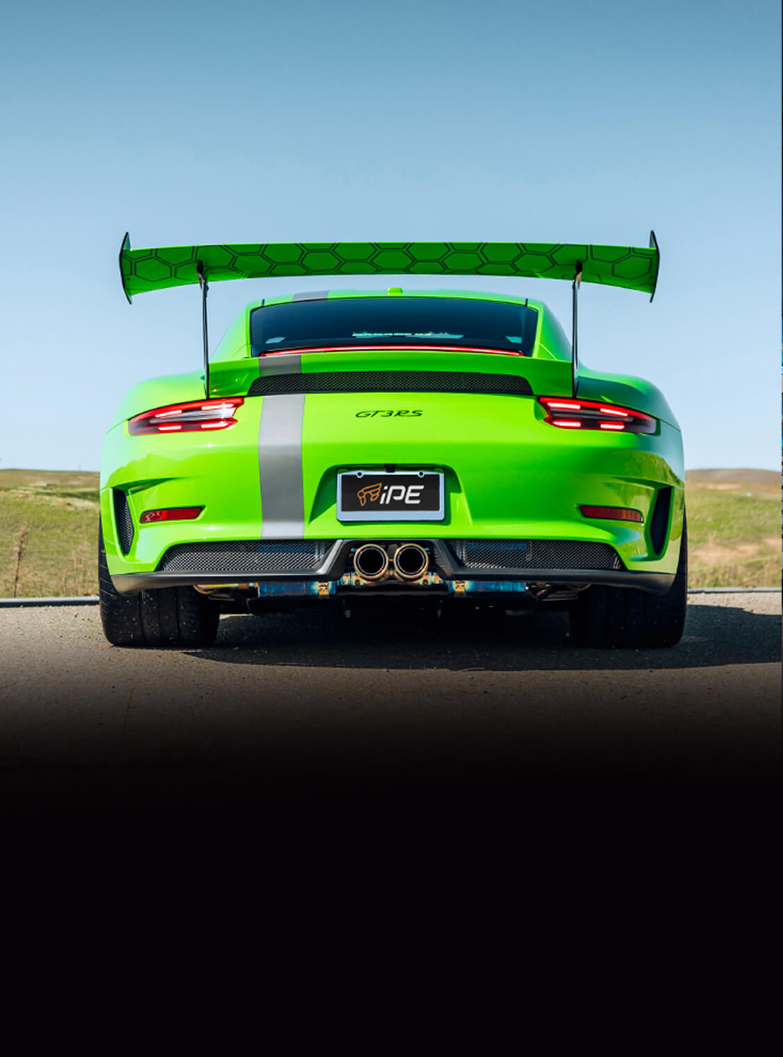 991 GT3 RS parking in a wild place - mb