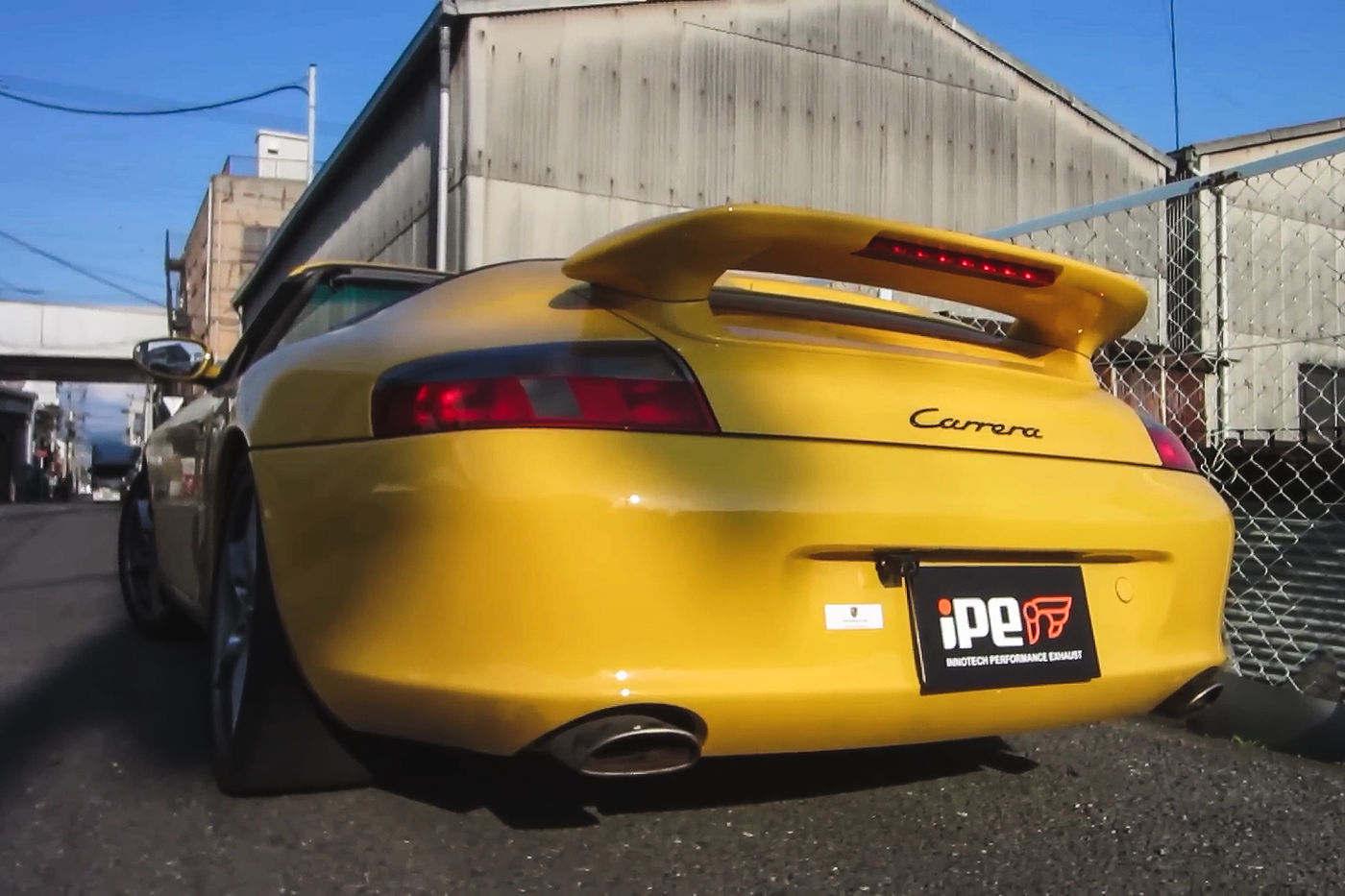 保時捷 911 Carrera S / 4S (996) <tc>排氣管</tc> 系統