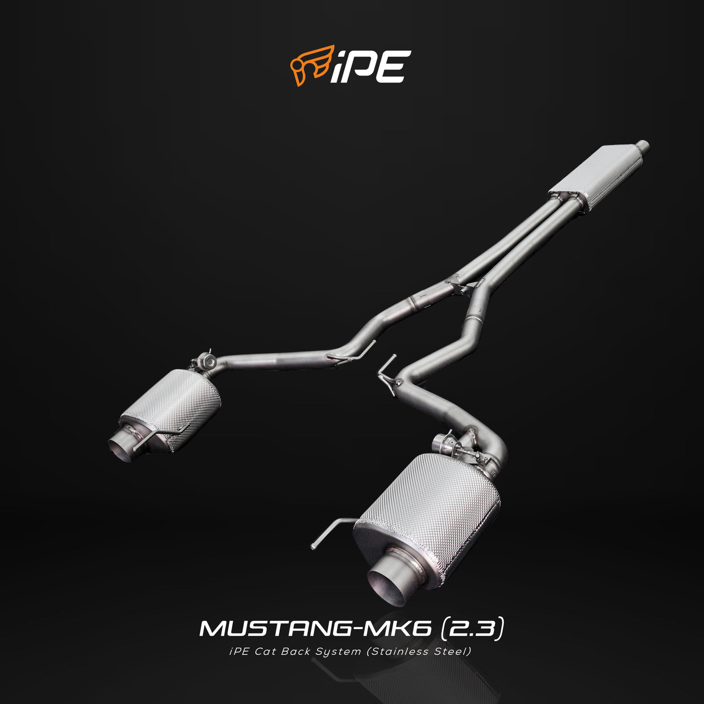 Ford Mustang EcoBoost 2.3T Exhaust System