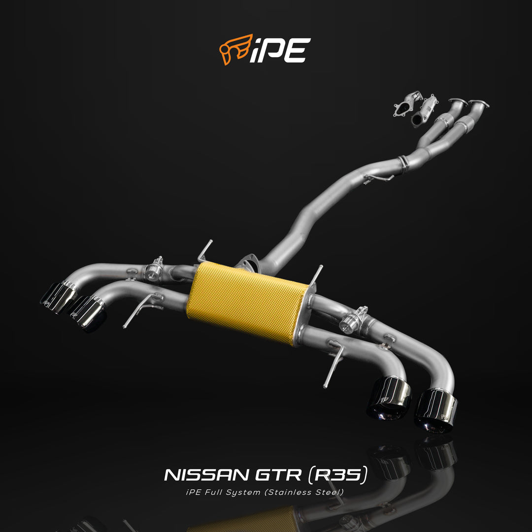 GTR 35 IPE マフラー Nissan GT-R (R35) Valvetronic Exhaust System – iPE Official