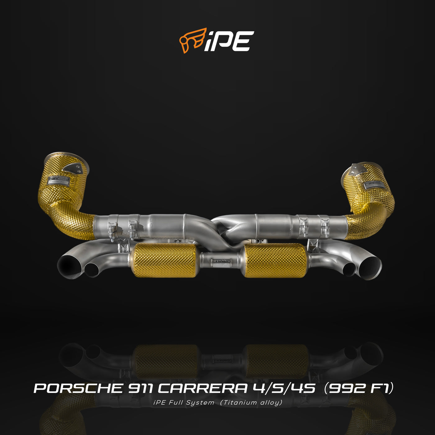 911 Carrera / 4 / S / 4S / GTS (992)Titanium Exhaust system