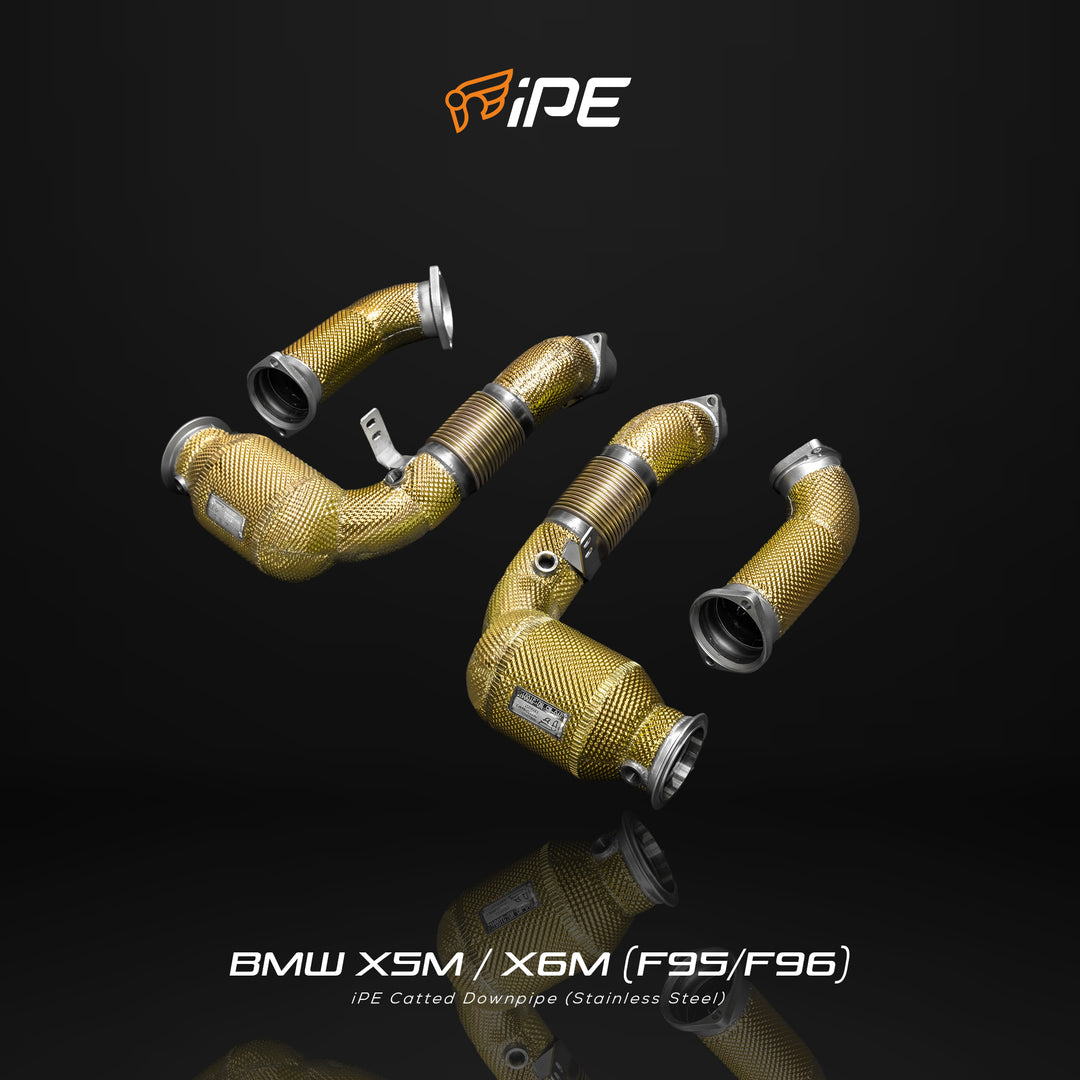 IPE  X5M/X6M マフラー本体 ステンレス製 BMW X5M / X6M (F95 / F96) Exhaust System – iPE Official