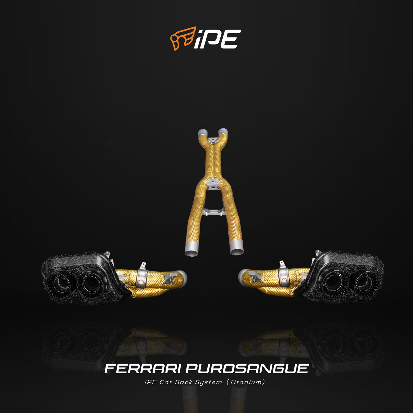 Ferrari Purosangue (Titanium) Exhaust System
