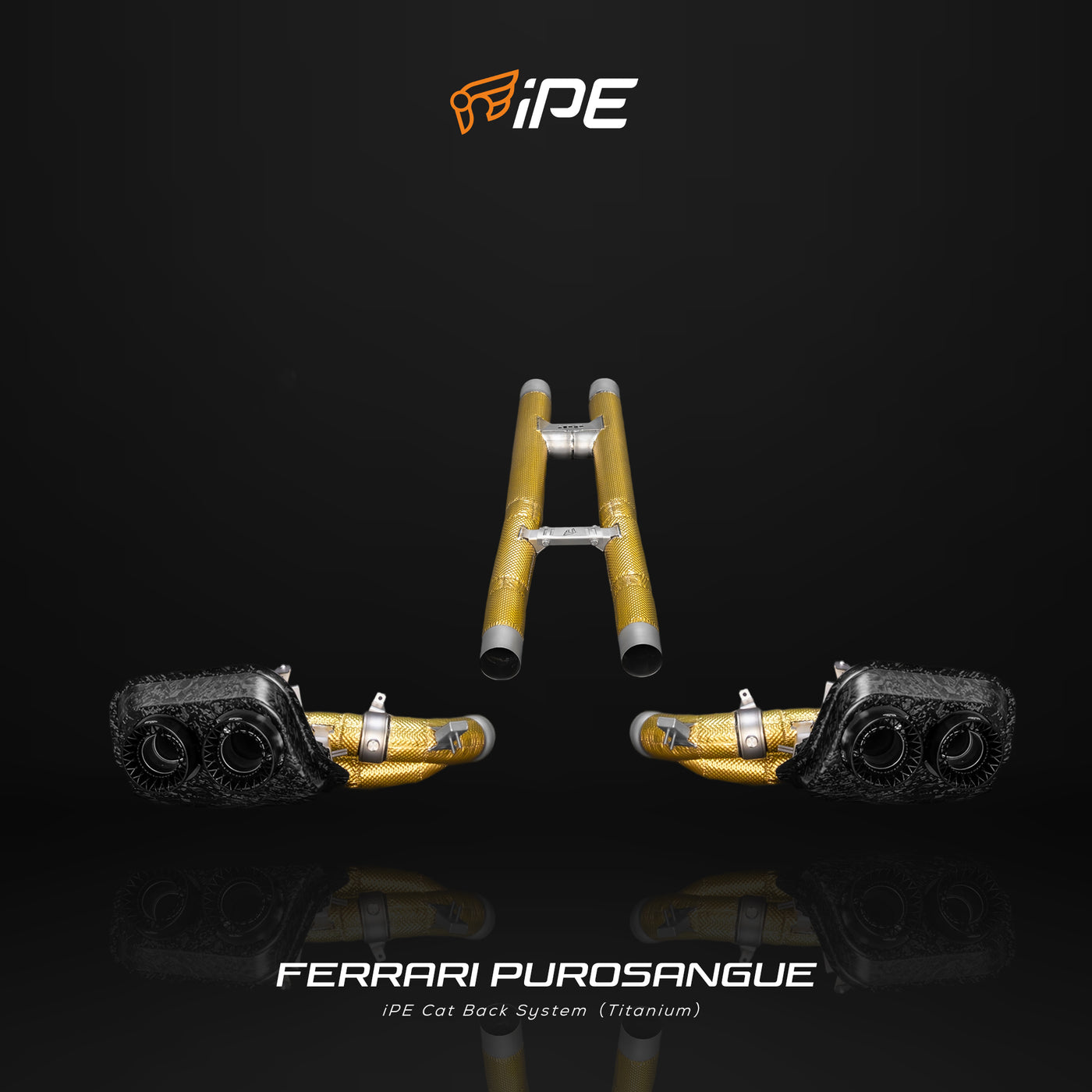 Ferrari Purosangue (Titanium) Exhaust System