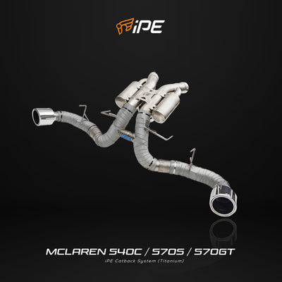 Sistema de escape McLaren 540C / 570S / 570GT (Titanio)
