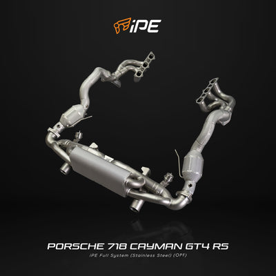 Porsche 718 Cayman GT4 RS Exhaust System