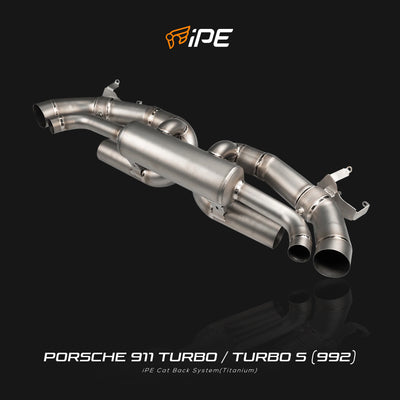 Porsche 911 Turbo / Turbo S (992) (Titanium) Exhaust System