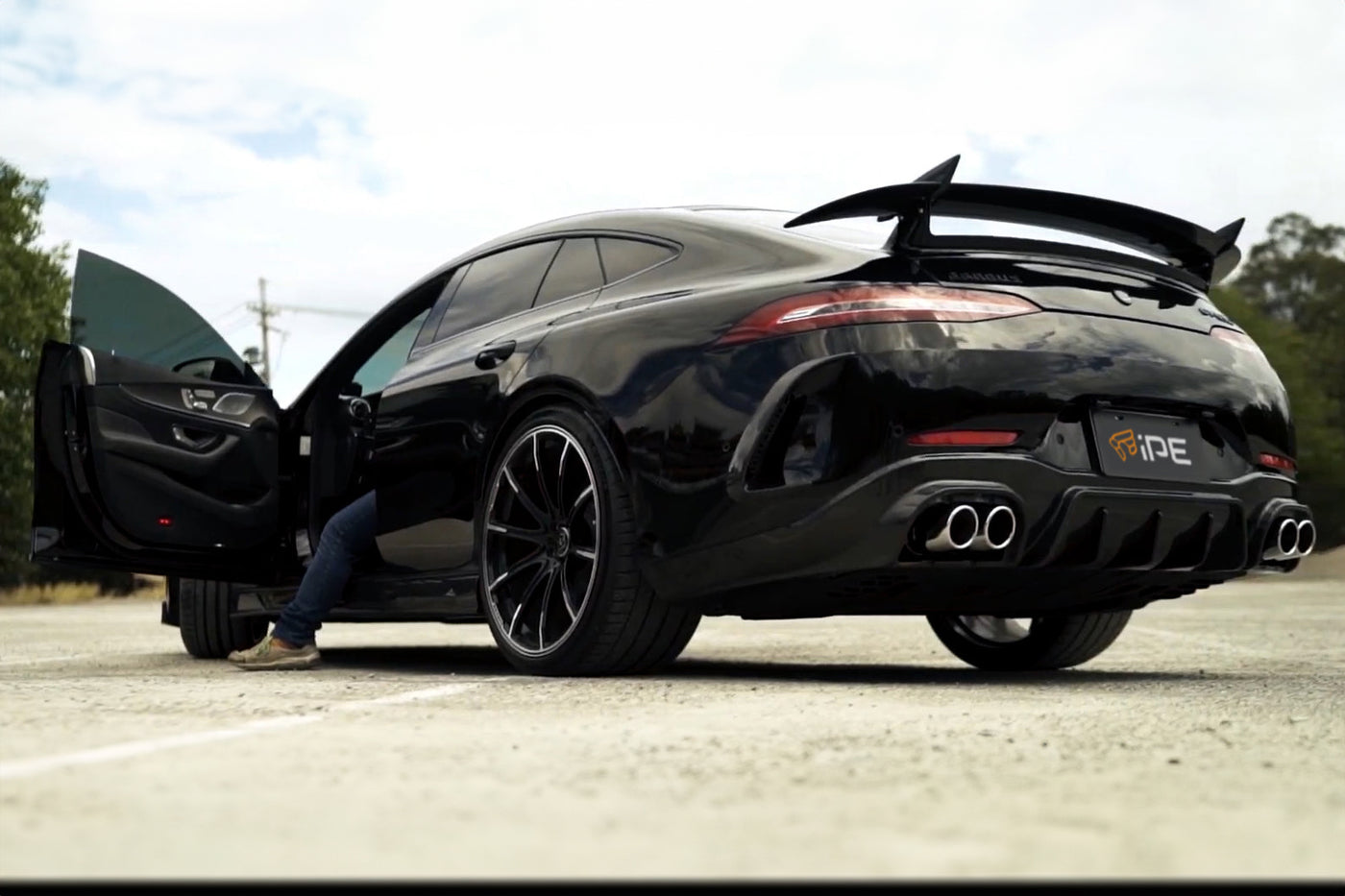 Système d'échappement Mercedes-Benz AMG GT63 / GT63S Coupé (X290)