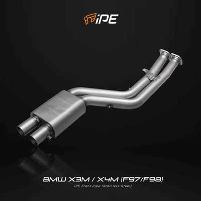 BMW X3M / X4M (F97 / F98) - Catback system - Stainless Steel - Frontpipe