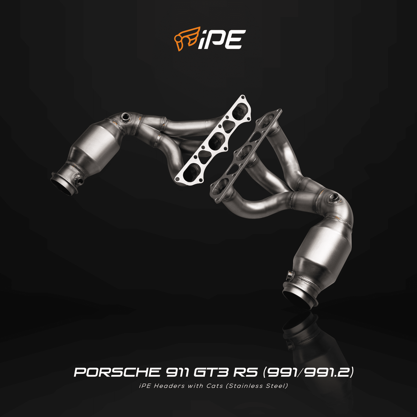 Porsche 911 GT3 / RS (991/991.2) Exhaust System - Headers with Cats - Stainless Steel