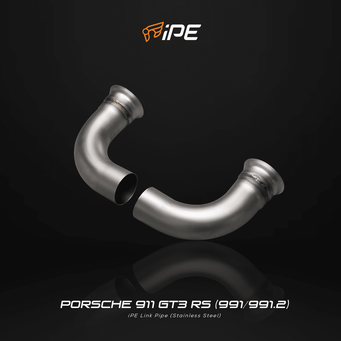 Porsche 911 GT3 / RS (991/991.2) Exhaust System - Link Pipe - Stainless Steel