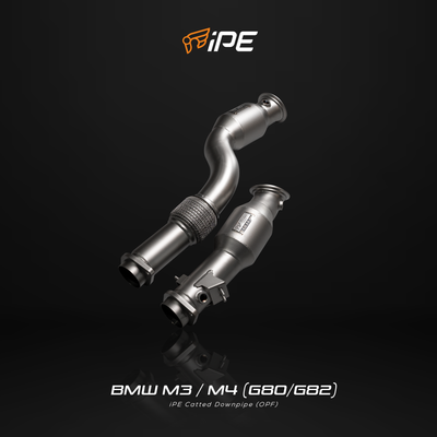 BMW G80/G82 M3/M4 Exhaust System - Catted Downpipe - Stainless Steel